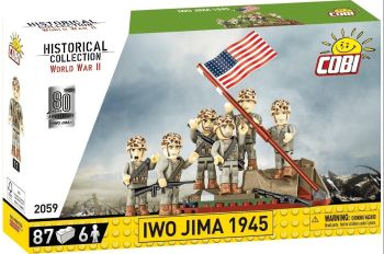 COB2059 - Flag Raising on IWO Jima 1945 - 85 Pieces