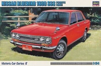 HAW21208 - NISSAN Bluebird 1600SSS 1969 Red to be assembled and painted