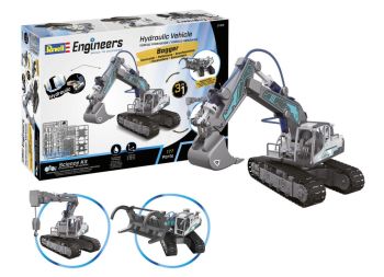REV21305 - 3-in-1 Hydraulic Excavator to assemble