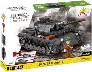 COB2289 - 2in1 Tank PANZER III AUSF.J - 585 pcs