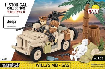 COB2298 - JEEP Willys MB - SAS - 180 pieces