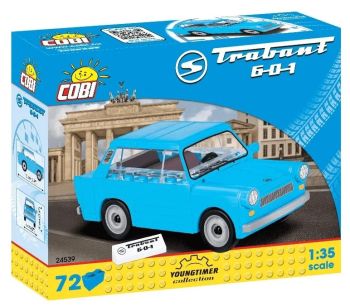 COB24539 - TRABANT 601 Blue - 72 Pieces
