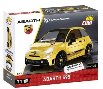 COB24601 - FIAT Abarth 595 Competizione yellow - 71 pieces
