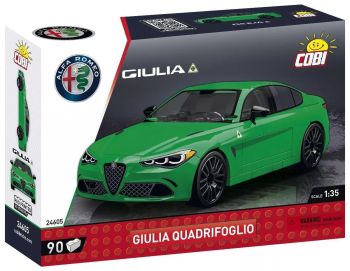 COB24605 - ALFA ROMEO Gulia Quadrifoglio green - 90 pieces
