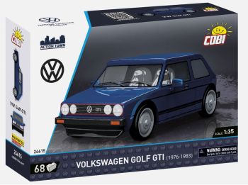 COB24615 - VOLKSWAGEN Golf GTI blue 1976-1983 - 68 Pieces