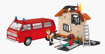 COB24635 - VOLKSWAGEN T3 - Fire Truck - 238 pieces
