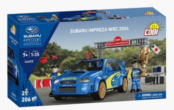 COB24652 - SUBARU Impreza WRC 2004 - 206 pieces