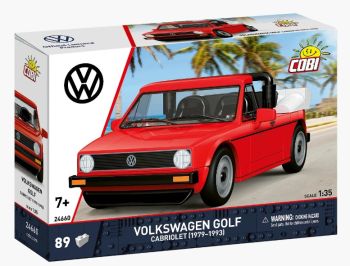 COB24660 - VOLKSWAGEN Golf Cabriolet 1979-1993 (red) - 89 pieces