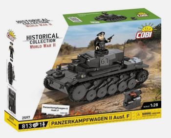 COB2597 - PANZERKAMPFWAGEN II Ausf. Tank - 813 Pieces