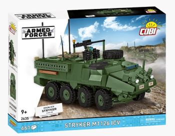 COB2635 - Stryker M1126 ICV Military Vehicle - 661 pieces