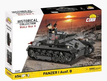 COB2660 - PANZER I Ausf.B Tank - 654 pieces
