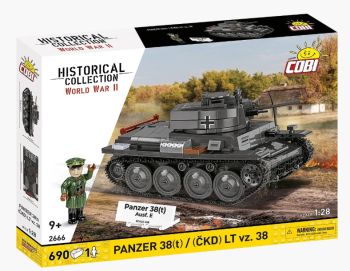 COB2666 - PANZER 38t / CKD LT vz.38 Tank - 690 pieces