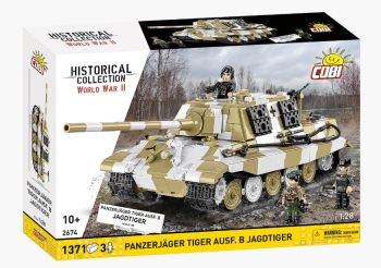 COB2674 - PANZERJÄGER Tiger Ausf.B Jagdtiger - 1371 pieces