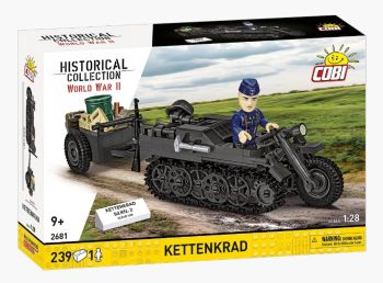 COB2681 - Kettenkrad Military Vehicle - 239 pieces