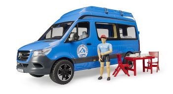 BRU2684 - MERCEDES Sprinter camper van with driver