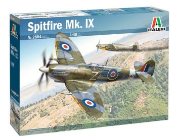 ITA2804 - Fighter aircraft SPITFIRE Mk.IX to assemble and paint
