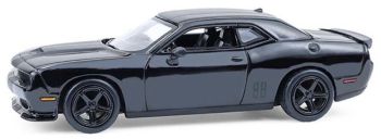 GREEN28170-A - 2016 DODGE Challenger R/T Black from the BLACK BANDIT series in blister pack