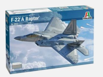 ITA2822 - LOCKHEED Martin F-22 A Raptor Fighter Jet to assemble and paint