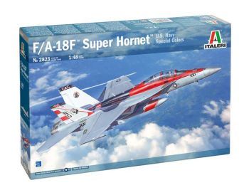ITA2823 - F/A-18F Super Hornet fighter aircraft in special U.S. Navy livery to assemble and paint