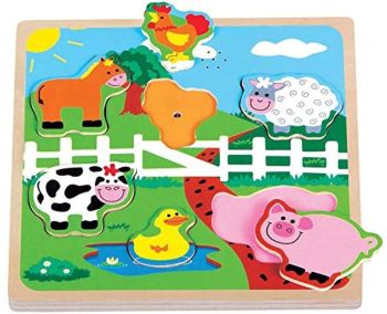 NCT20019 - 7 piece sound puzzle - The farm