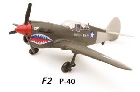 NEW20217-F - Kit P-40 aircraft