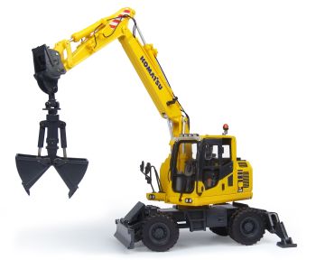 UH8100 - KOMATSU PW148 Wheel Excavator With Clamshell
