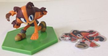 T8902C - Small SONIC figurine (with stickers) - NAVY