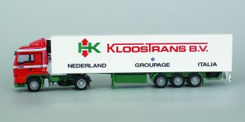 AWM71671 - MAN TG-410A LX With Refrigerated Trailer 3 Axles "Kloostrans" 1/87