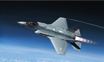 ITA2506 - Buildable F-35A Lightning II fighter jet with paint
