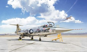 ITA2515 - Buildable F-104 A/C Starfighter fighter plane with paint