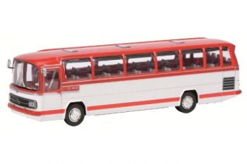 SCH26111 - Bus MARCEDES-BENZ O302 "Red and White" Scale: 1/87