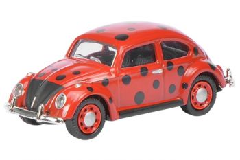 SCH26156 - VOLKSWAGEN Beetle red with black dots