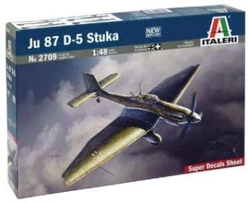 ITA2709 - JU 87 D-5 Stuka bomber plane to assemble and paint