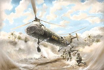 ITA2733 - H-21 Shawnee Flying Banana helicopter to assemble and paint
