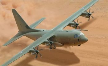 ITA2746 - Airplane C-130J C5 Hercules to assemble and paint