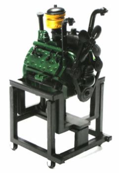 PHT28001M - Green FORD V8 flathead engine