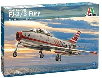 ITA2811 - North American FJ-2/3 Fury plane to assemble and paint
