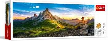 TRF29038 - Panoramic Puzzle 1000 Pieces Col de Giau Dolomites