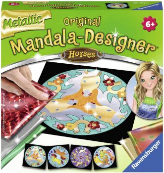 RAV297610 - Mandala-Designer Metallic Horses
