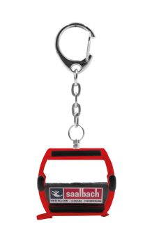 JC80123 - OMEGA Gondola Keyring - SAALBACH - Red