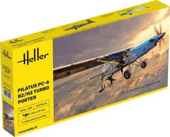 HEL30410 - PILATUS PC-6 B2/H2 Turbo Porter military aircraft to assemble and paint