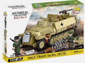 COB3130 - Half-Track Sd.Kfz. 251/10 Military Vehicle - 500 Pieces