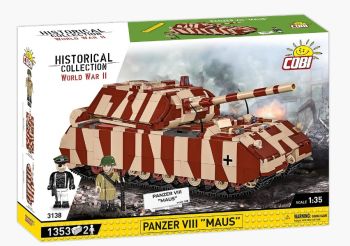 COB3138 - PANZER VIII Maus Tank - 1353 pieces