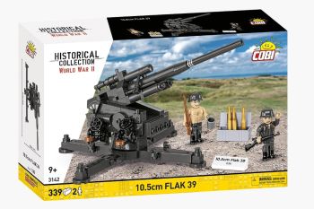 COB3142 - 10.5cm Flak 39 Gun - 339 pieces