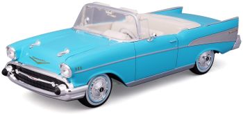 MST31476BL - CHEVROLET Bel Air convertible 1957 Blue
