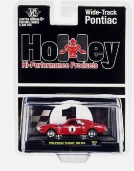 M2M-31500-HS26 - PONTIAC Firebird 400 HO 1968 red HOLLEY in blister
