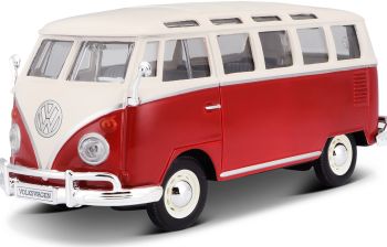 MST31956 - Red Volkswagen Samba Van