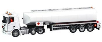 IMC33-0219 - SCANIA R DayCab 6x2 with 3-axle tanker, white