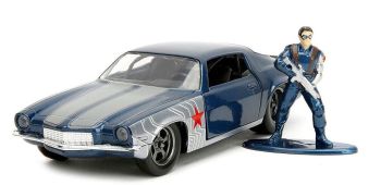 JAD33073 - CHEVROLET Camaro with Winter Soldier 1973 AVENGERS figurine