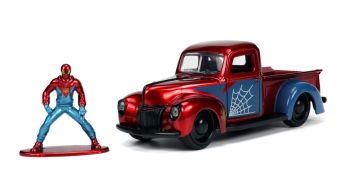 JAD33075 - FORD PICK-UP SPIDER MAN FIGURE 1941 red